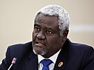 Pedseda Komise Africké unie (AU) Moussa Faki Mahamat na 2. rusko-africkém...