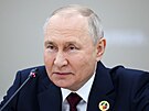 Vladimir Putin na 2. rusko-africkém summitu v Petrohrad (27. ervence 2023)