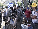 Izraelci znovu demonstrují proti justiní reform. Snímek pochází z Jeruzaléma....