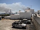 Plameny na Rhodosu spálily lesy i domy i auta. (25. ervence 2023)