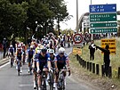Závrená etapa cyklistického závodu Tour de France.