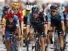 Jordi Meeus vyhrává poslední etapu na cyklistickém závod Tour de France.