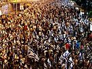 Protest proti soudní reform v Izraeli (22. ervence 2023)
