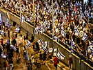 Protest proti soudní reform v Izraeli (22. ervence 2023)