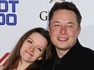 Talulah Riley a Elon Musk (Los Angeles, 15. kvtna 2013)