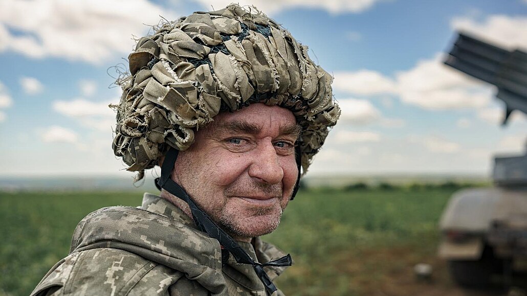 Písluník ukrajinské 47. mechanizované brigády na záporoské front (26....
