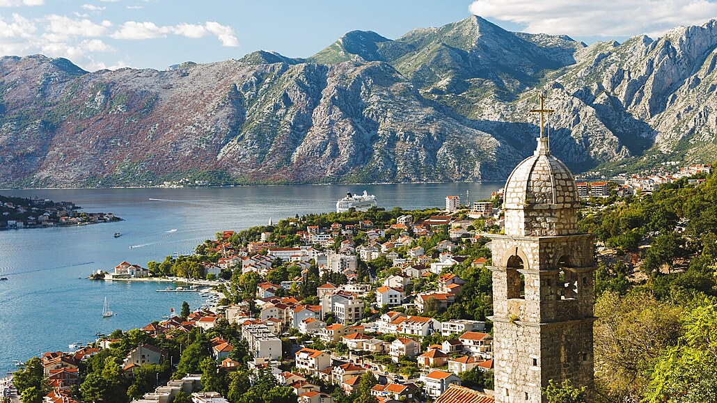 Výhled na Kotorský záliv, erná Hora