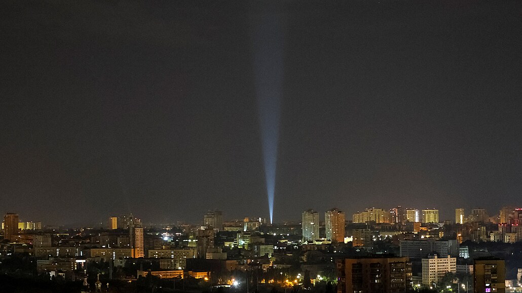 Na Kyjev v noci dopadaly ruské drony, ukrajinská obrana vechny znekodnila....