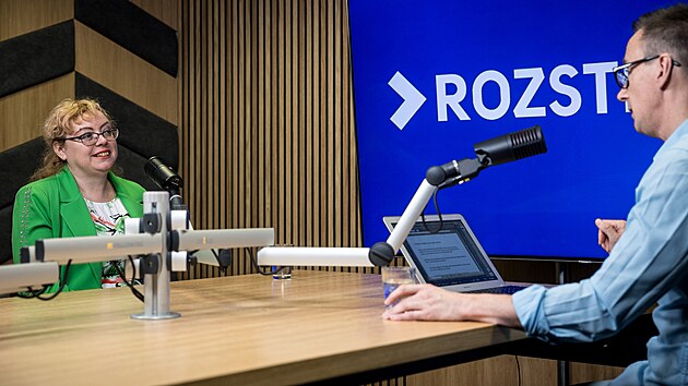 Hostem poadu Rozstel je ekonomka Ilona vihlkov. (31. ervence 2023)