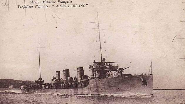 Francouzsk torpdoborec Matelot Leblanc, bval rakousko-uhersk Dukla