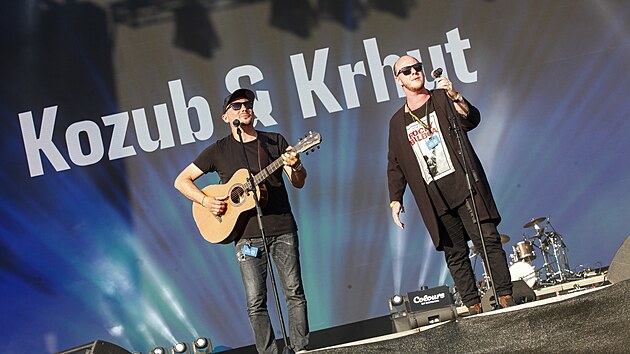 Zahajovac show: Kozub & Krhut  festival Colours of Ostrava 2023, den prvn (19. ervence 2023)