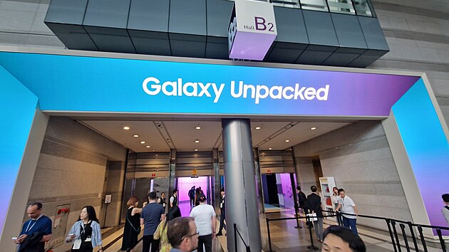 Samsung Galaxy Unpacked 2023 v jihokorejskm Soulu