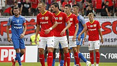 Momentka ze zápasu Brno (�ervená) - Vla�im.