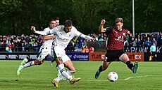 eský útoník Tomá vanara v dresu nmeckého Mönchengladbachu.