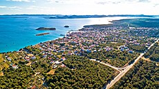 M�ste�ko Pako�tane mezi Zadarem a Splitem