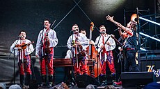 Kry�tof a cimbálová muzika Grajcar, M�lník, 25.7.2023