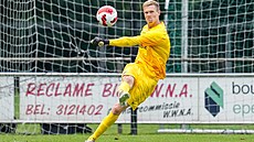 Dánský branká� Peter Vindahl Jensen je posilou Sparty. P�i�el na hostování z...