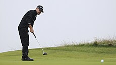Americký golfista Brian Harman na British Open.