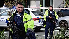 Policie po střelbě v Aucklandu (20. července 2023)
