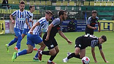 Momentka ze zápasu Prost�jov - �i�kov