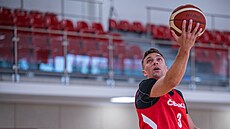 Spencer Svejcar na reprezenta�ním tréninku