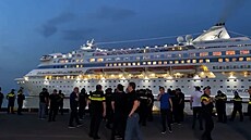 Protestující Gruzínci vyhnali z tamního přístavu loď s ruskými turisty
