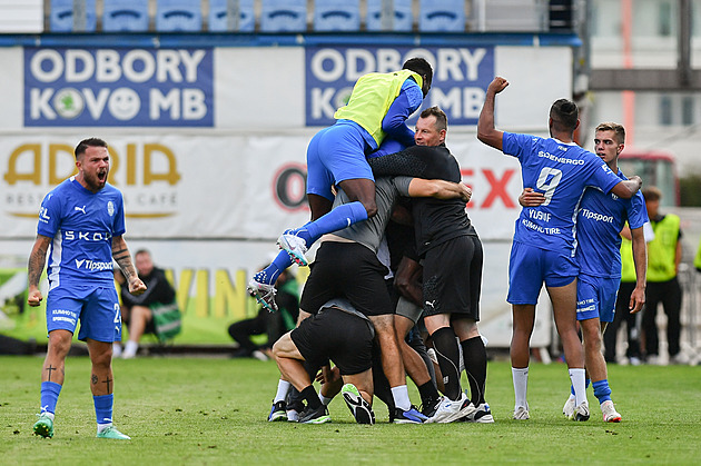 Karviná - Mladá Boleslav 1:2, hosté rychle vedli. Rozhodla chyba brankáře