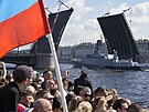 Tradiní ceremonie Dne ruského námonictva v Petrohrad. (30. ervence 2023)
