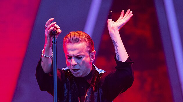 Koncert kapely Depeche Mode na praskm letiti Letany, 30. ervence 2023