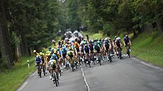 Peloton ve tetí etap Czech Tour