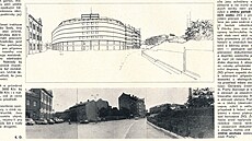 Návrh na drustevní dm se 150 byty v ulicích Na hrázi a Kotlaska vypracoval...