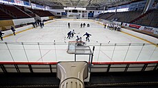 Hokejové Kladno zahájilo p�ípravu na led� ve Slaném.