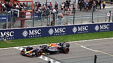 Max Verstappen vítzí na Velké cen Belgie