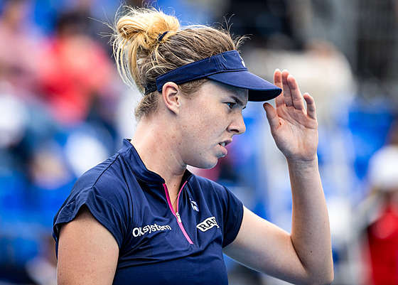 eská tenistka Linda Nosková v semifinále turnaje WTA v Praze