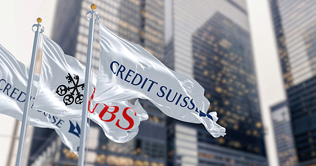 Banka UBS je ve ztrátě kvůli nákladům na převzetí problémové Credit Suisse