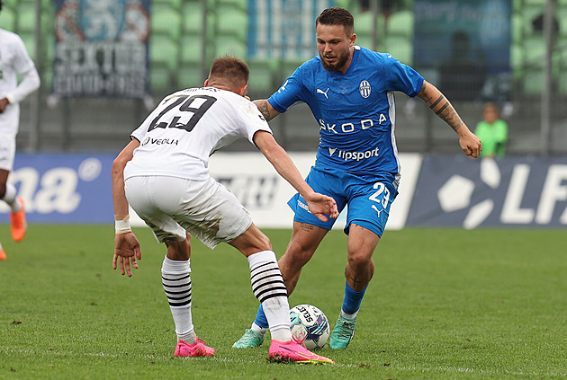 Karviná - Mladá Boleslav 1:2, hosté rychle vedli. Rozhodla chyba brankáře