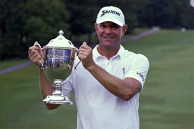 Golfista Glover ovládl Wyndham Championship, slaví pátý titul na PGA Tour