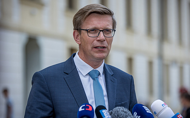 Ministr dopravy Martin Kupka z ODS (3. srpna 2023)