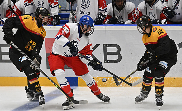 Hokejová osmnáctka přehrála na Hlinka Gretzky Cupu i Německo