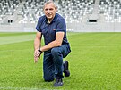 Richard Jukl, gener�ln� mana�er fotbalist� Hradce Kr�lov�. (5. srpna 2023)