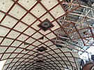 Rekonstrukce Prmyslového paláce. Stavbai musejí vymnit ást stropních...