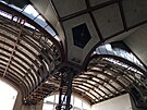 Rekonstrukce Prmyslového paláce. Stavbai musejí vymnit ást stropních...