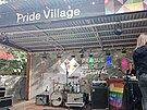 Pride Village na Steleckém ostrov (7. srpna 2023)