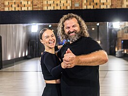 Josef Marálek a Adriana Maková na tréninku StarDance XII