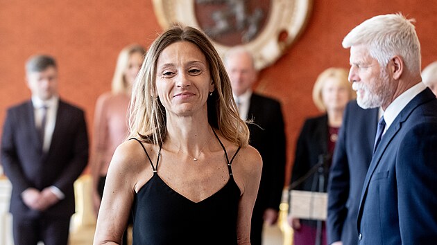 Prezident Petr Pavel jmenoval novou �stavn� soudkyni Veroniku K�es�anovou. (8. srpna 2023)