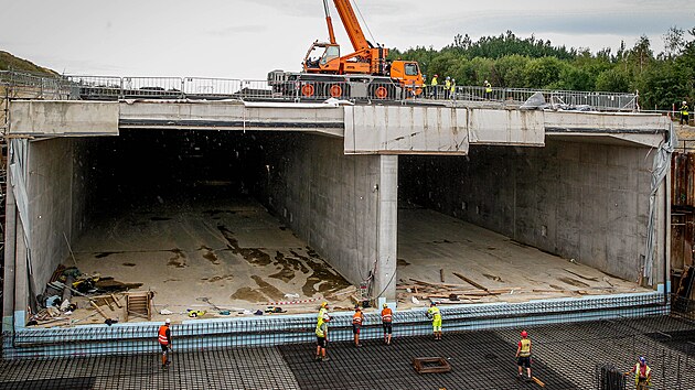 Tunel bude na jihov�chodn�m okraji �esk�ch Bud�jovic.