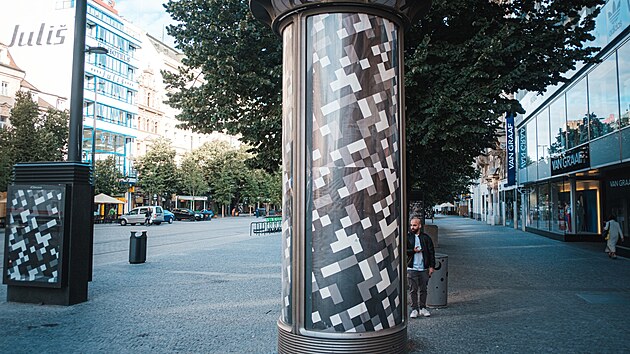 Praha odstran z ulic 119 samostatn stojcch reklamnch nosi. (4. srpna 2023)