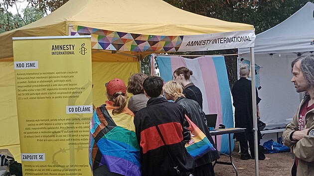 Pride Village na Steleckm ostrov (7. srpna 2023)