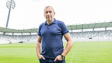 Richard Jukl, generální manaer fotbalist Hradce Králové. (5. srpna 2023)