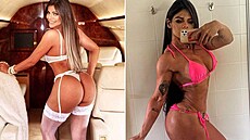 Suzy chce usp�t na poli kulturistiky.